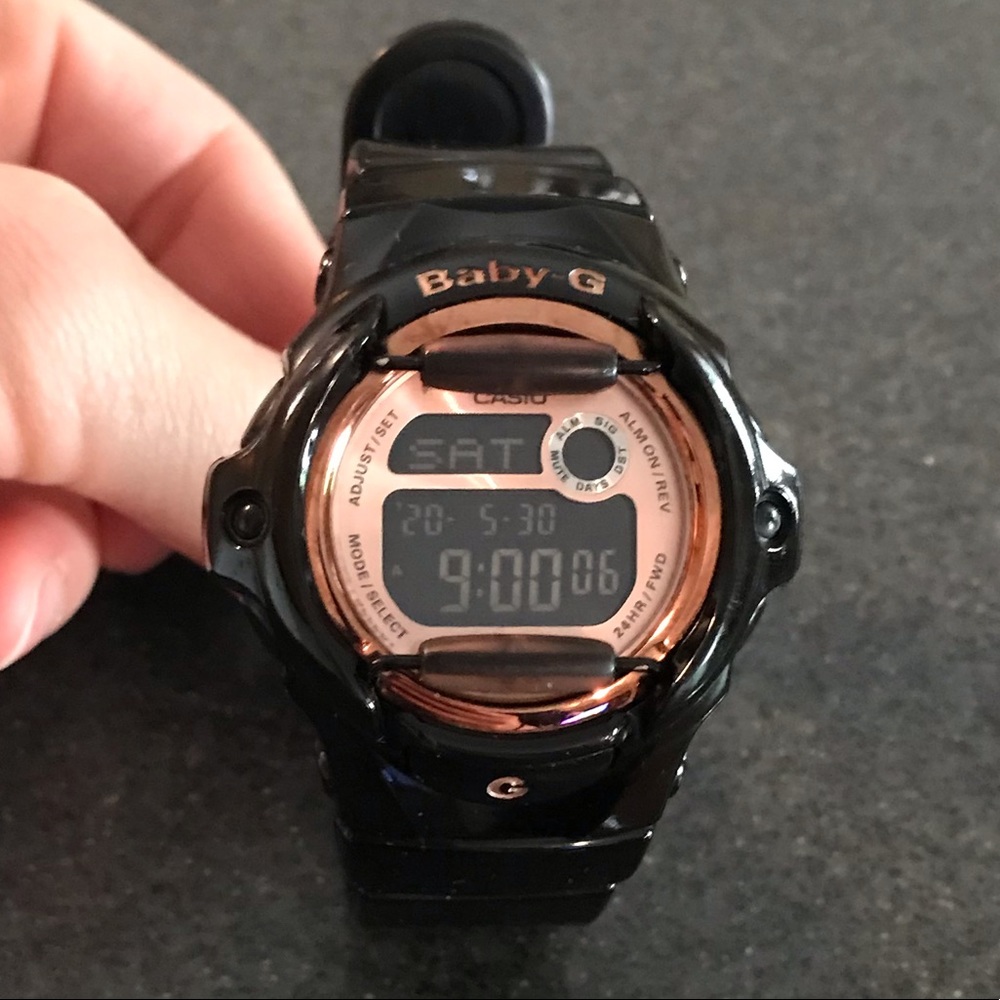Baby G-Shock Black Watch